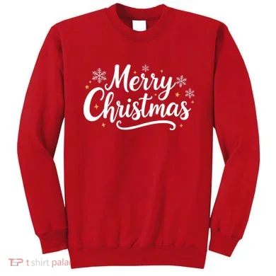 Classical Merry Christmas Sweatshirt