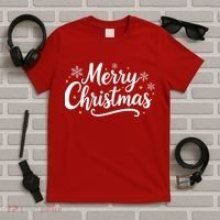 Classical Merry Christmas T-Shirt thumb 5