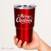 Classical Merry Christmas Tumbler thumb 2
