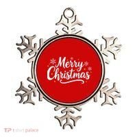 Classical Merry Christmas Ornament thumb 0