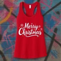 Classical Merry Christmas Women's Tank Top thumb 3