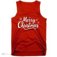 Classical Merry Christmas Tank Top thumb 0