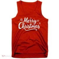 Classical Merry Christmas Tank Top thumb 0