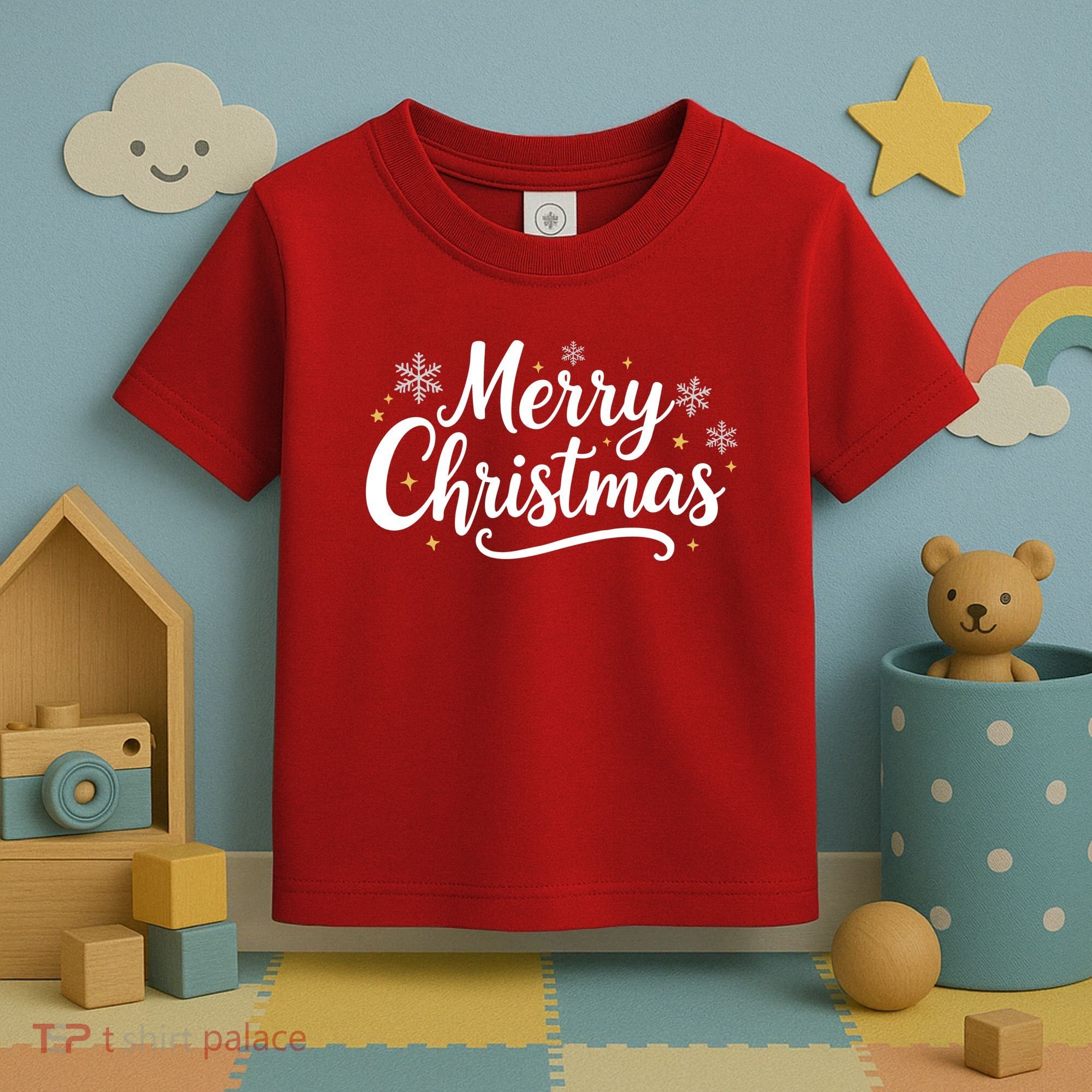 Classical Merry Christmas Toddler T-Shirt