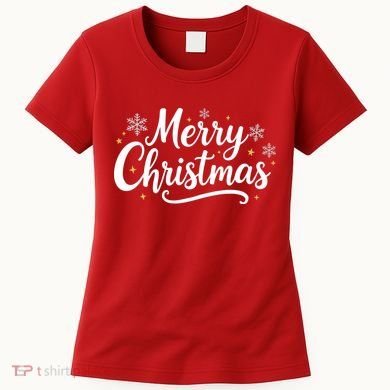 Classical Merry Christmas Women's T-Shirt