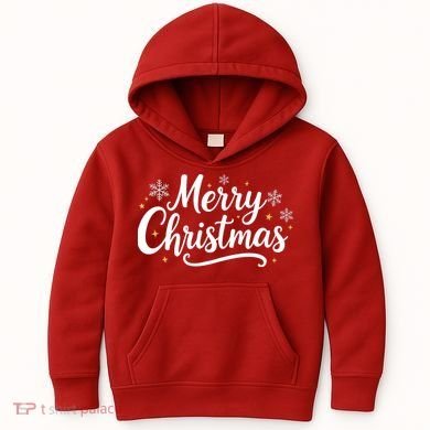 Classical Merry Christmas Kids Hoodie