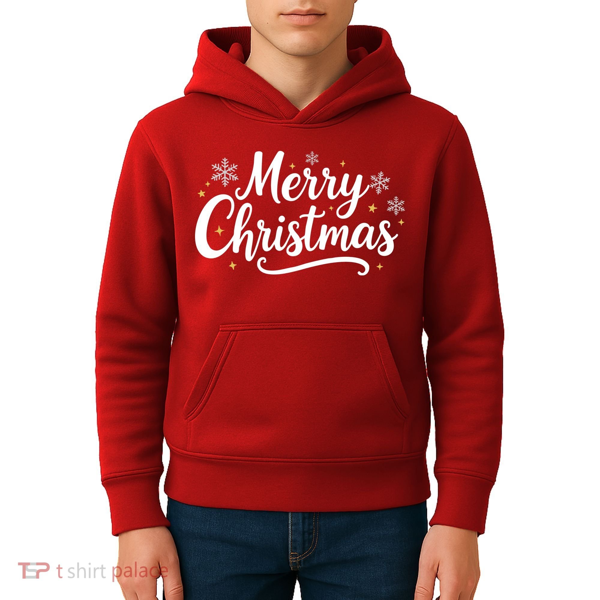 Classical Merry Christmas Kids Hoodie