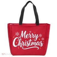 Classical Merry Christmas Tote Bag thumb 0