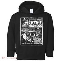 Catnip Madness Cute Kitten Cat Lover Gift For Cat Owners Toddler Hoodie thumb 0