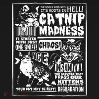 Catnip Madness Cute Kitten Cat Lover Gift For Cat Owners Toddler Hoodie thumb 2