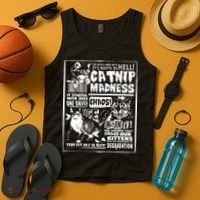 Catnip Madness Cute Kitten Cat Lover Gift For Cat Owners Tank Top thumb 4