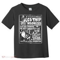 Catnip Madness Cute Kitten Cat Lover Gift For Cat Owners Toddler T-Shirt thumb 0