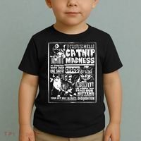 Catnip Madness Cute Kitten Cat Lover Gift For Cat Owners Toddler T-Shirt thumb 2