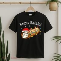Cannolo Merry Christmas In Italian Buon Natale Long Sleeve T-Shirt thumb 2