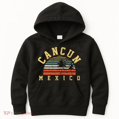Cancun Mexico Kids Hoodie