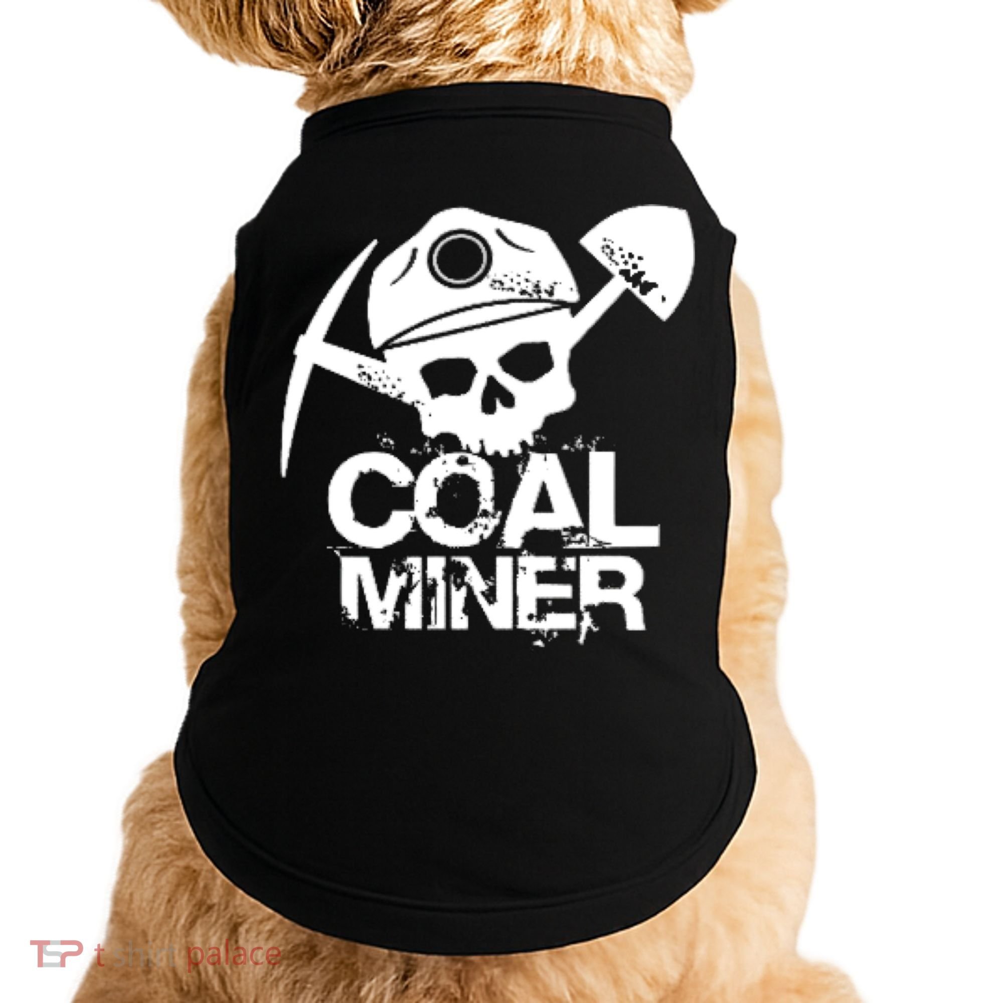 Coal Miner Doggie Tank