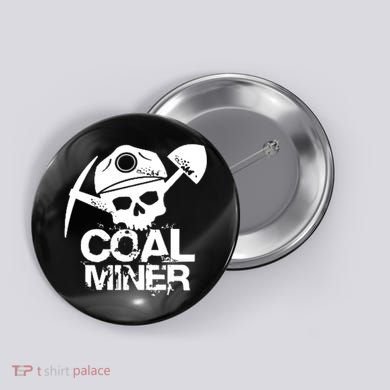 Coal Miner Button