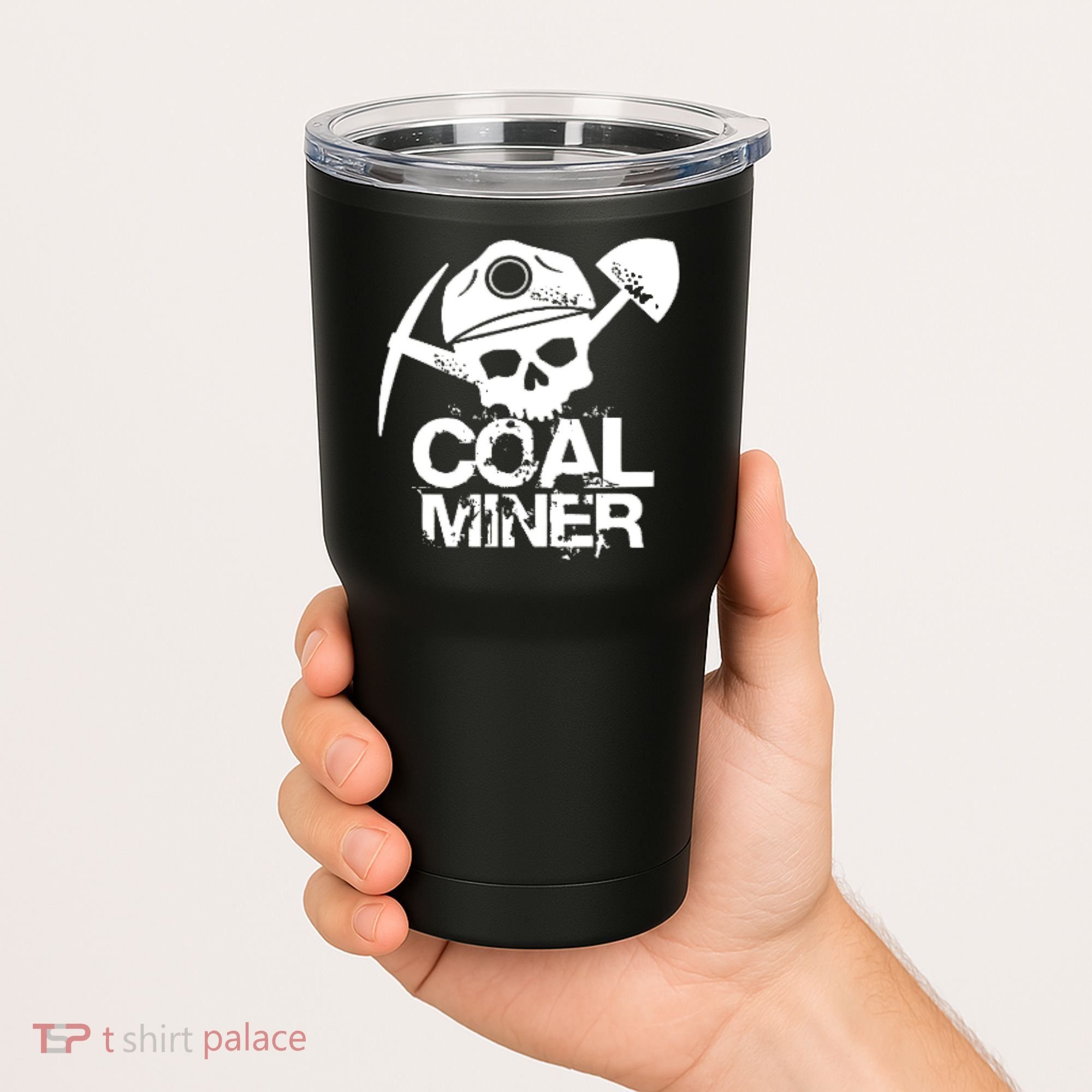 Coal Miner Tumbler