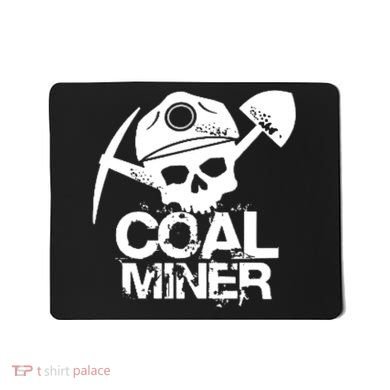 Coal Miner Mousepad