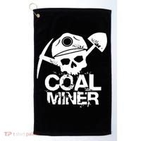 Coal Miner Golf Towel thumb 0