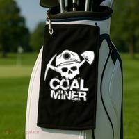Coal Miner Golf Towel thumb 2
