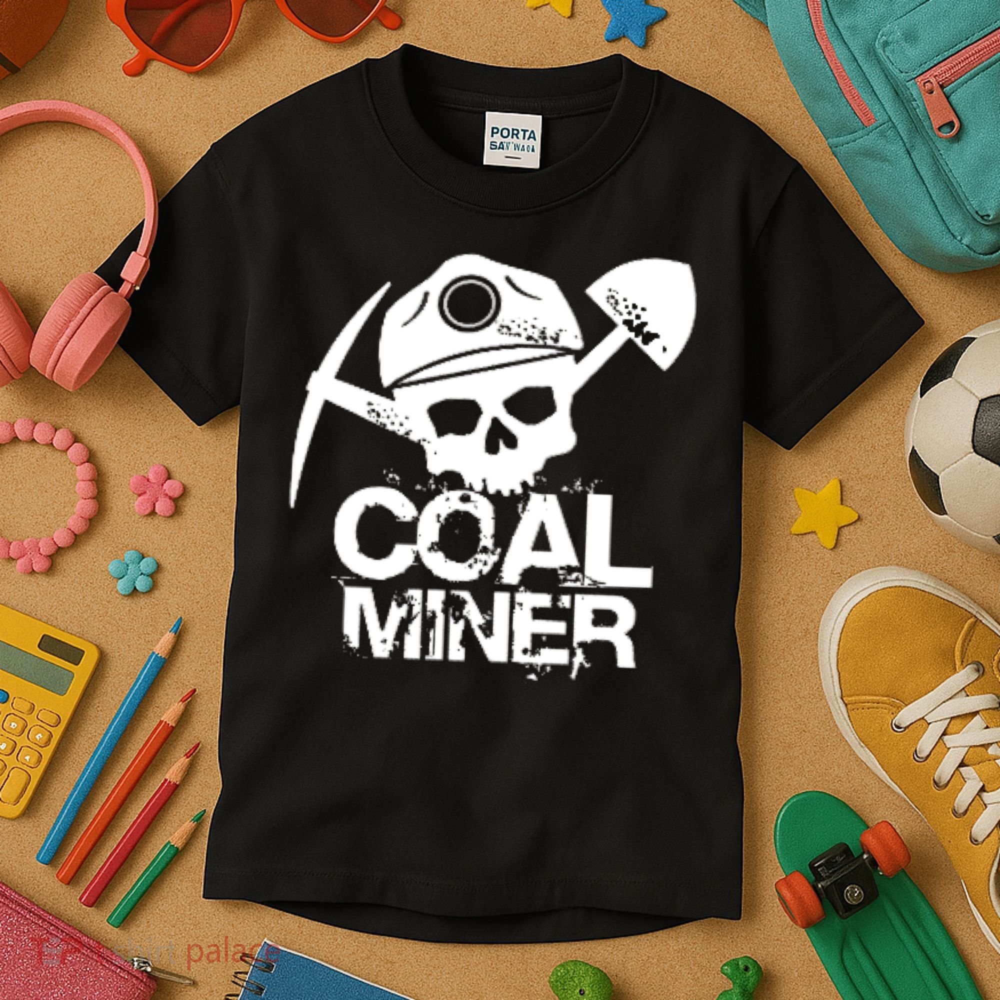 Coal Miner Kids T-Shirt