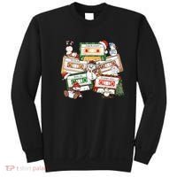 Christmas Music Cassette Tapes Christmas Tree Funny Xmas Gift Sweatshirt thumb 0