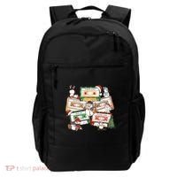 Christmas Music Cassette Tapes Christmas Tree Funny Xmas Gift Backpack thumb 0