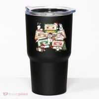 Christmas Music Cassette Tapes Christmas Tree Funny Xmas Gift Tumbler thumb 0