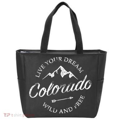 Colorado Mountains Tote Bag