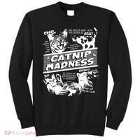 Catnip Madness Cute Kitten Funny Cat Pet Humor Sweatshirt thumb 0