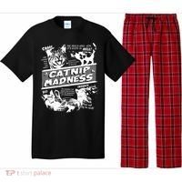Catnip Madness Cute Kitten Funny Cat Pet Humor Pajama Set thumb 0