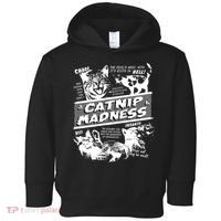 Catnip Madness Cute Kitten Funny Cat Pet Humor Toddler Hoodie thumb 0
