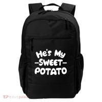 Cute Matching Couples He's My Sweet Potato Backpack thumb 0
