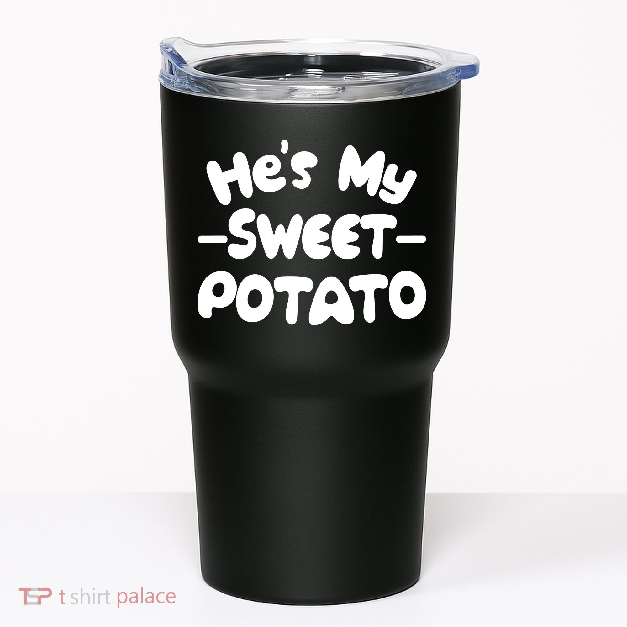 Cute Matching Couples He's My Sweet Potato Tumbler