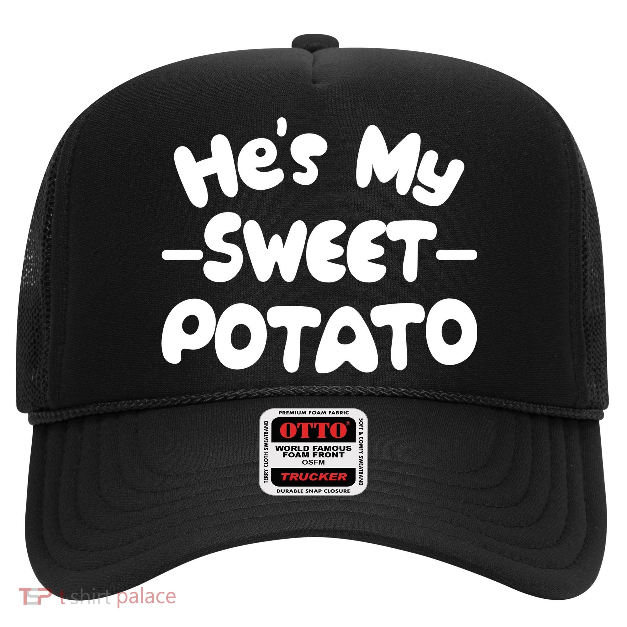 Cute Matching Couples He's My Sweet Potato Hat