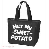 Cute Matching Couples He's My Sweet Potato Tote Bag thumb 3