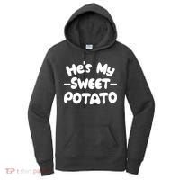 Cute Matching Couples He's My Sweet Potato Women's Hoodie thumb 0