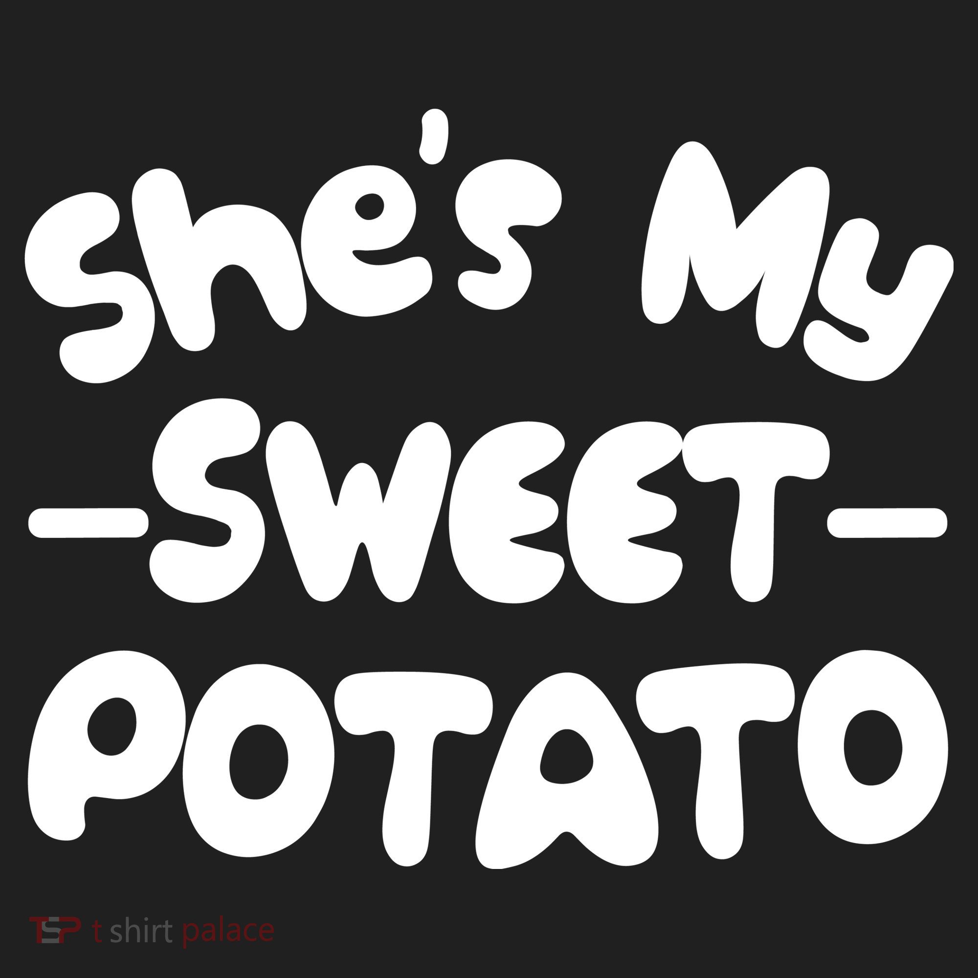 Cute Matching Couples She's My Sweet Potato Women's Sweatshirt