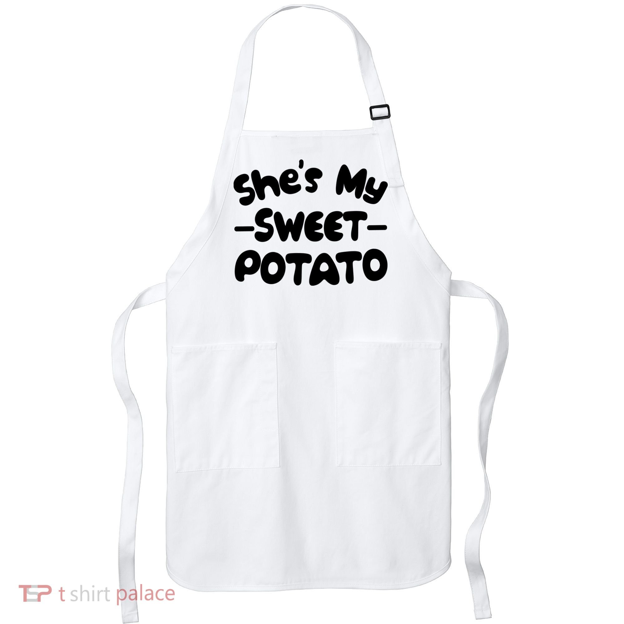 Cute Matching Couples She's My Sweet Potato Apron