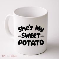 Cute Matching Couples She's My Sweet Potato Coffee Mug thumb 0