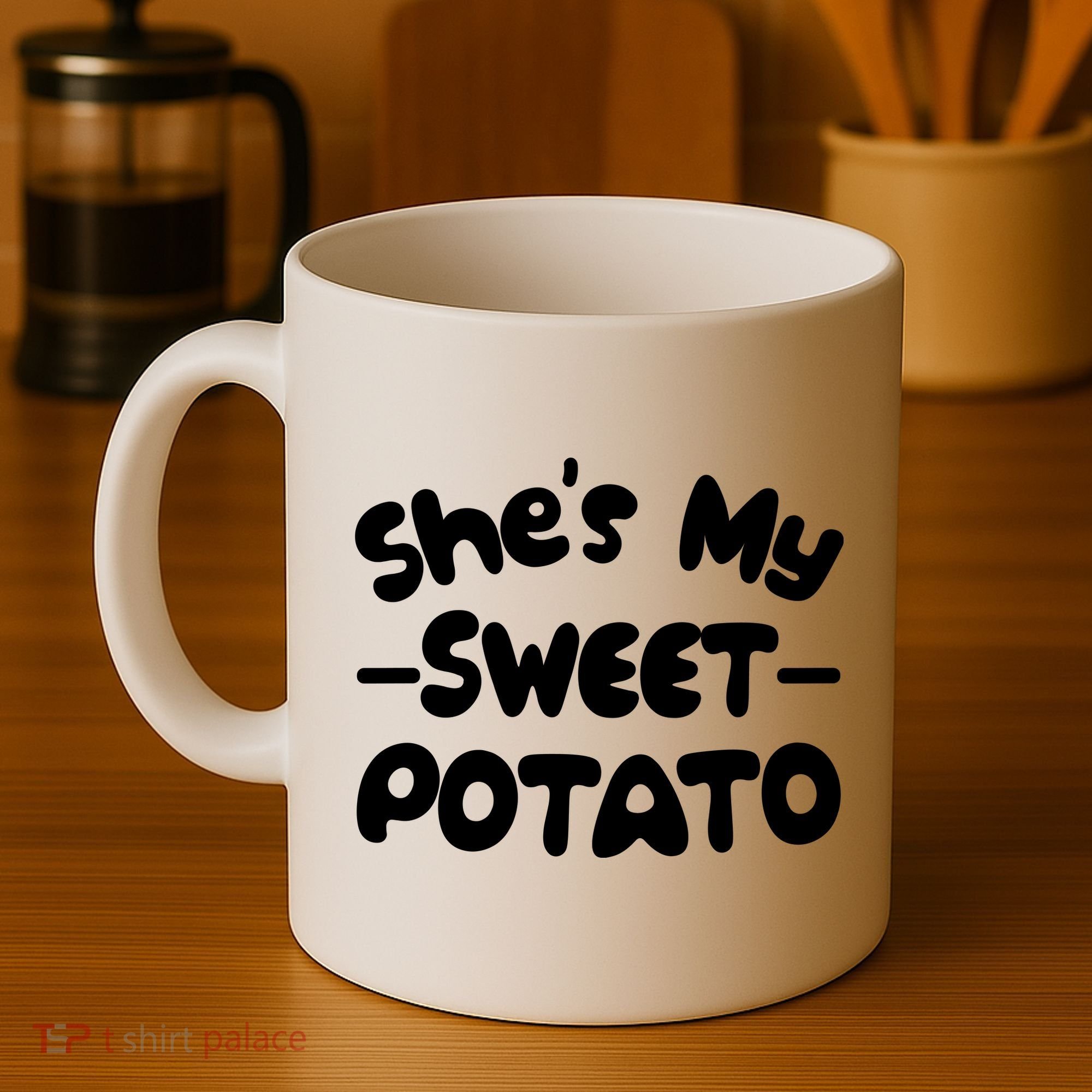 Cute Matching Couples She's My Sweet Potato Coffee Mug