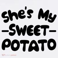 Cute Matching Couples She's My Sweet Potato Women's Hoodie thumb 2