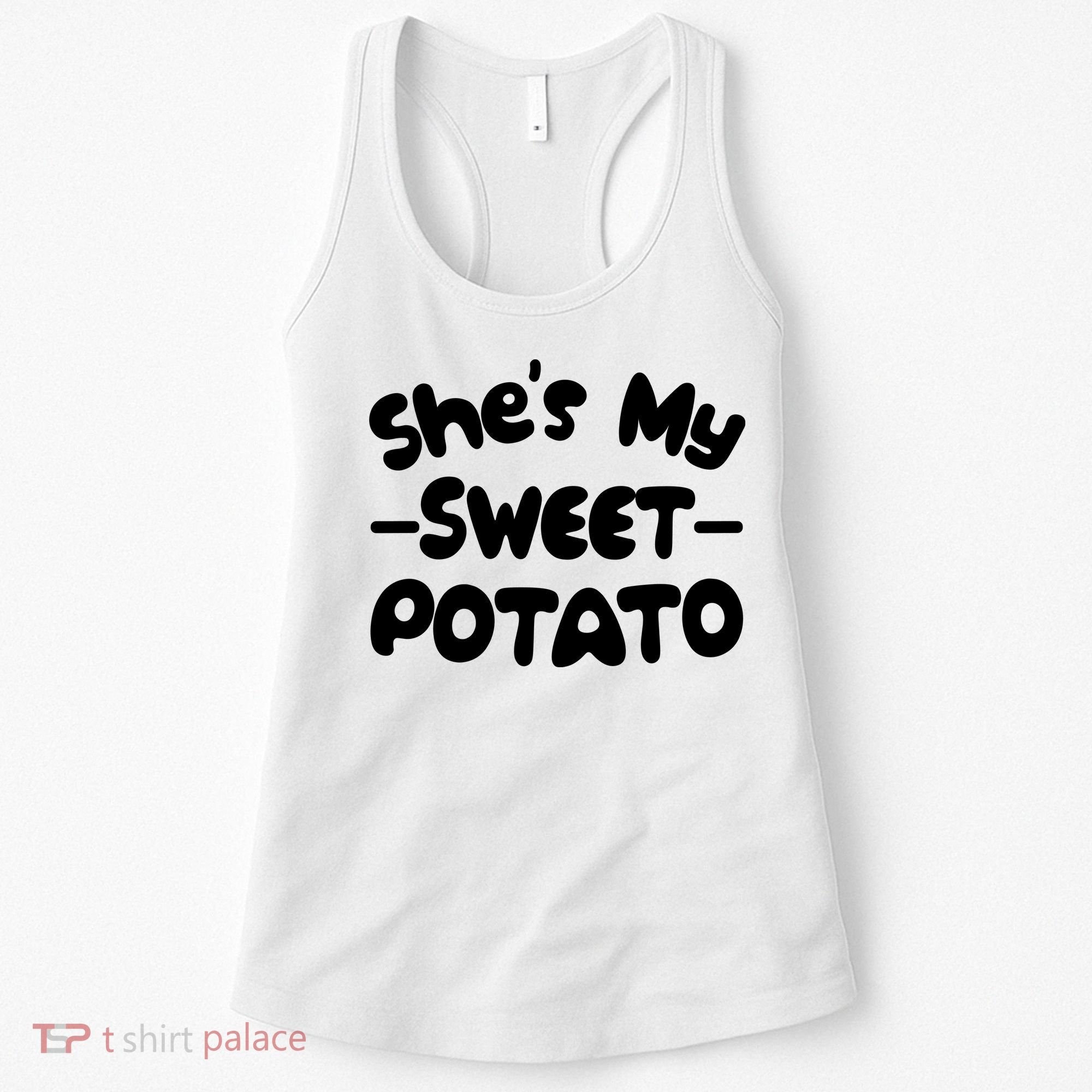 Cute Matching Couples She's My Sweet Potato Women's Tank Top