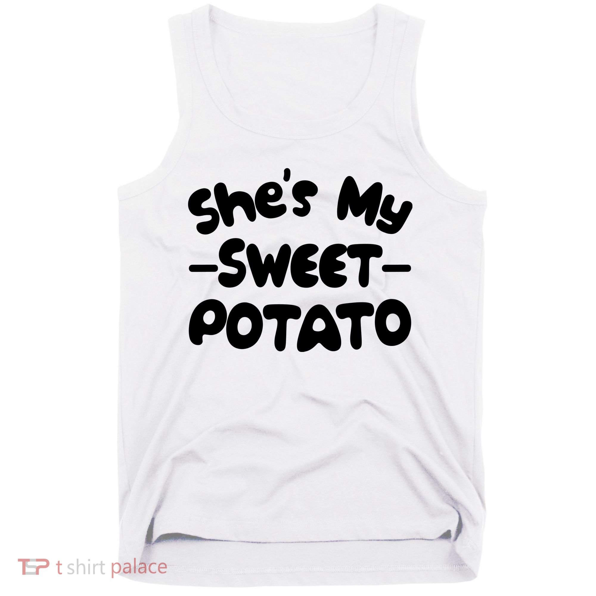 Cute Matching Couples She's My Sweet Potato Tank Top