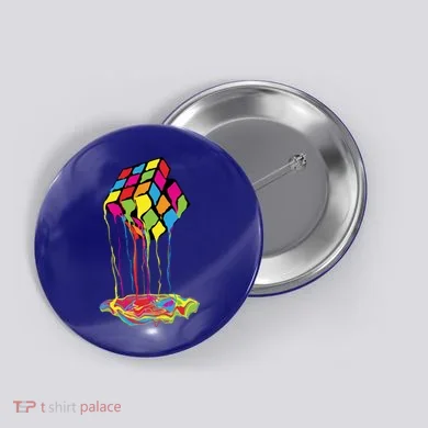 Colorfull Melting Cube Cool Gift Button