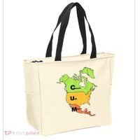 Cum Map Canada Usa And Mexico Tote Bag thumb 2