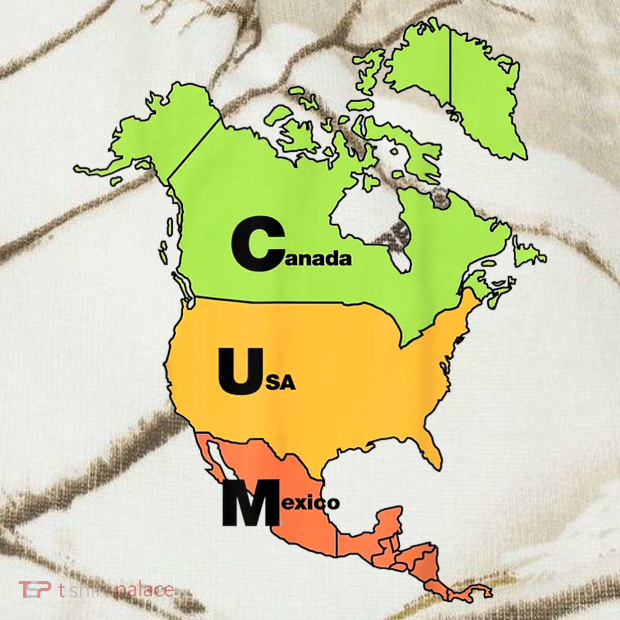 Cum Map Canada Usa And Mexico Kati Licensed 12" Camo Cuffed Beanie