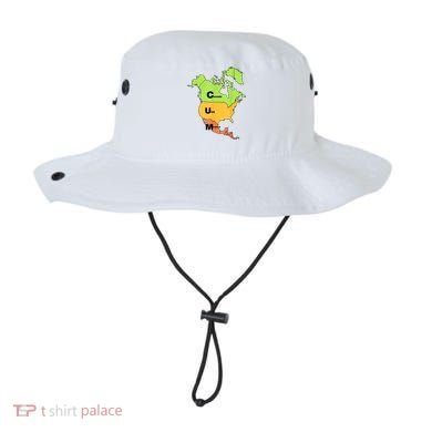 Cum Map Canada Usa And Mexico Bucket Hat