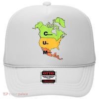 Cum Map Canada Usa And Mexico Hat thumb 0